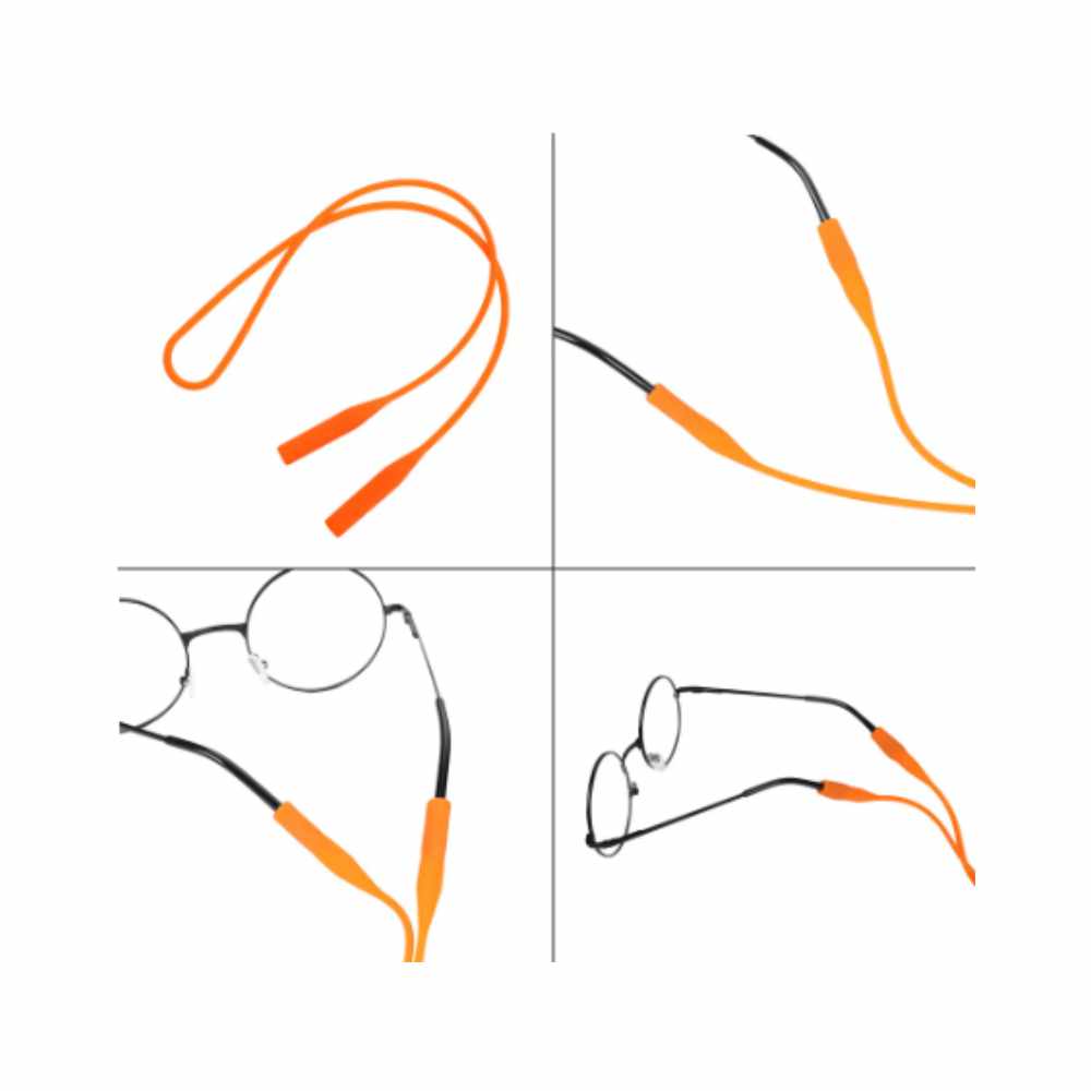 Silicord-brillenkoord-Oranje