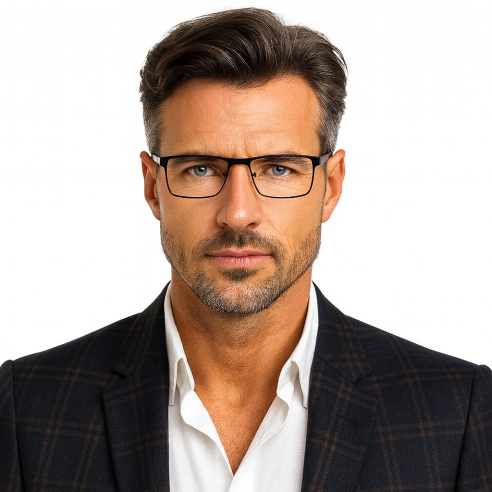 Leesbril Montana Montreux Black Matt Metal MM613