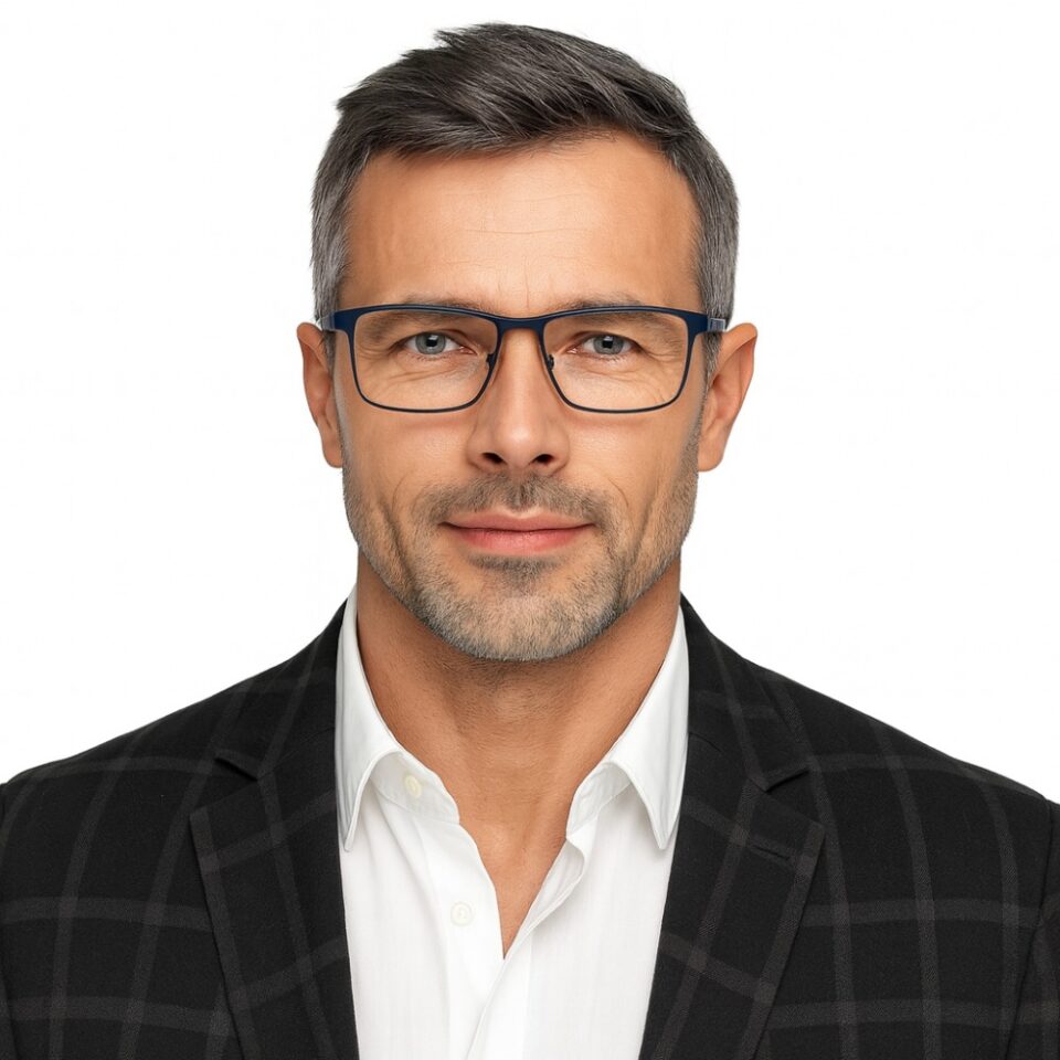 Leesbril Montana Montreux Blue Matt Metal MM613A