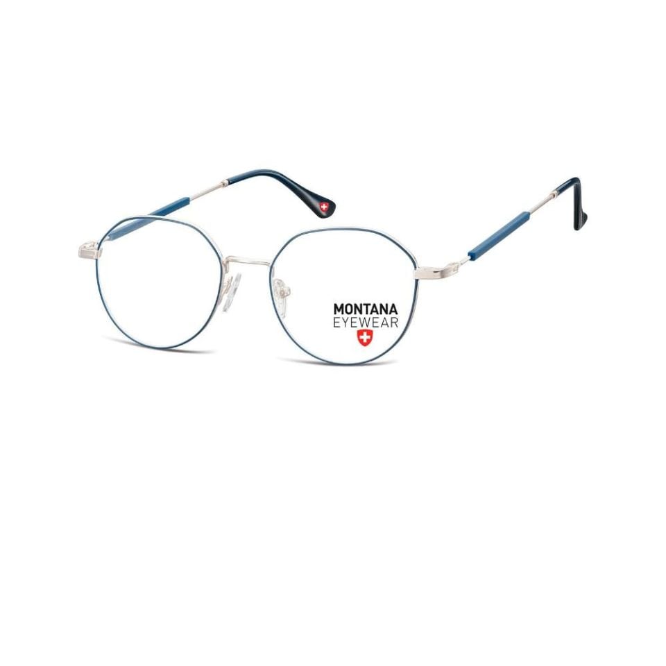 Leesbril Montana Montfoort Blue Metal MM593D