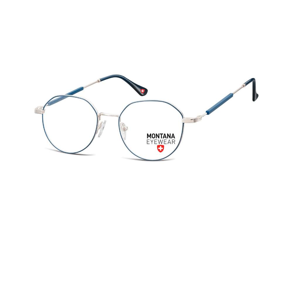 Leesbril Montana Montfoort Blue Metal MM593D