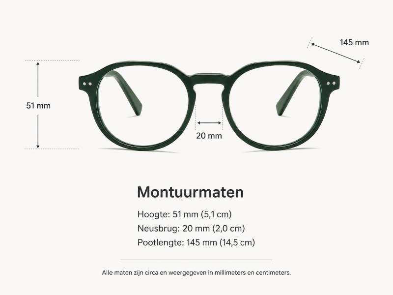 Montuurmaten-Supergreen